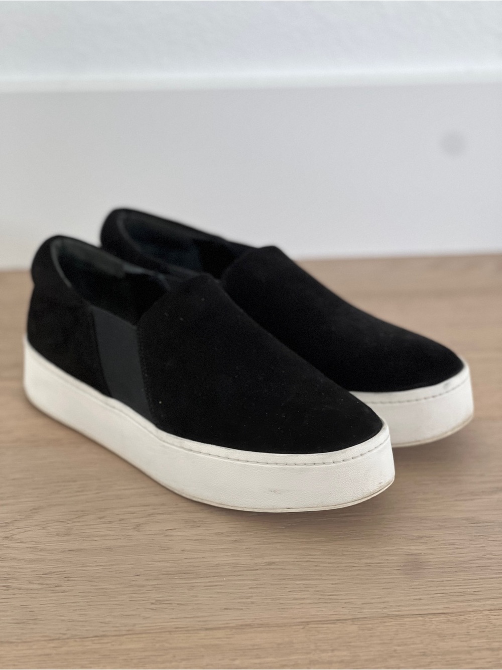 Vince Warren Platform Suede Sneakers